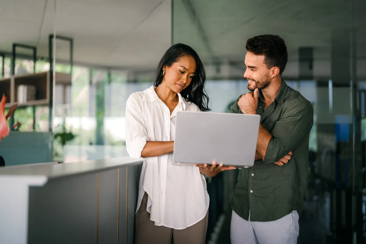 Hiring manager listening closely during a candidate interview